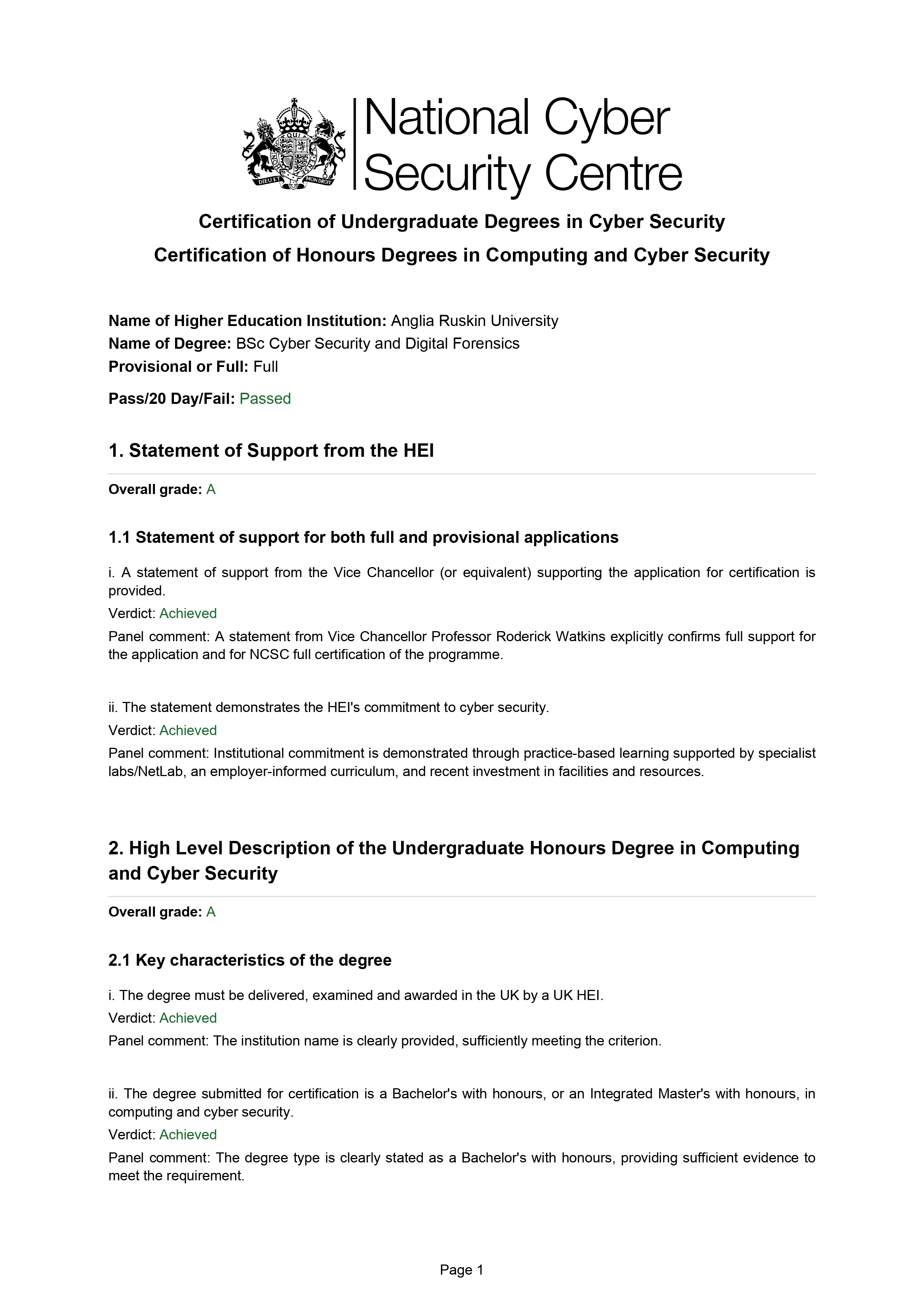 CDA Assessment Tool screenshot 9